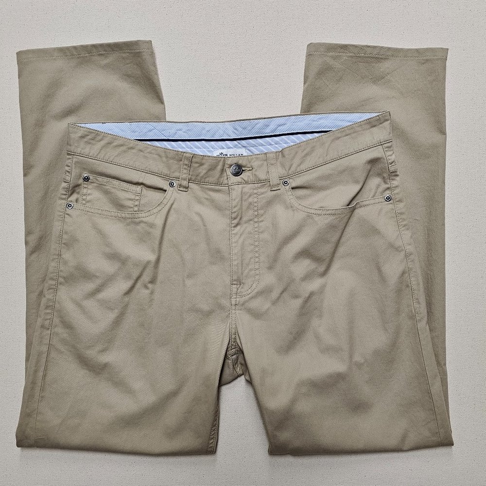 Peter Millar Soft Touch Twill Pima Cotton Pants 35